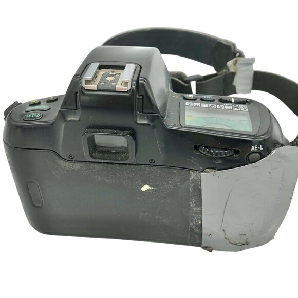 Nikon N70 35mm SLR Film Camera Body W/ Strap & Visible Damage - Picture 3 of 7